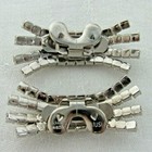 Musi Rhinestone Shoe Clips  Beautiful Vintage Sparkling   2 25  X 1 