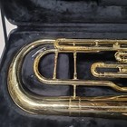 Jupiter Jbr-462 3 Valve Baritone Horn W  Mouthpiece   Original Case Serviced