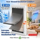 Insulated Dog Door Replacement Flap 3-flap Extreme Weather