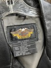 Harley Davidson An American Legend Leather Women s Vest Size 2w   Ca 03402