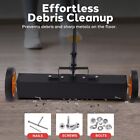 Pyle 24    Heavy-duty Magnetic Sweeper W  Wheels- Strong    Durable Construction