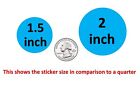 Custom Personalized Stickers  Labels  Tags  Envelope Seals  Customized Round