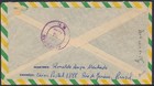 Brazil Rio De Janeiro Hempstead Usa 1955 Registered Airmail Cover Latin America
