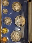 1973 Barbados Silver Proof Set With Coa First Year Of Issue 1 928 Oz Of Silver