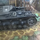 Matchbox Collectibles Black Wwii German Wehrmacht Panzer Iv F-1 Tank 1 72 Nib