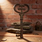 10  Primitive Rustic Style Cast Iron Skeleton Key Wall Hanging   ships Free 