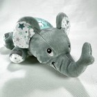 Swaddleme Slumber Buddies Elephant Soother Musical Projector Night Light-blue