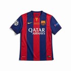 Nike Fc Barcelona Neymar Jr  11 Soccer Jersey Uefa Champions League Men   s Medium