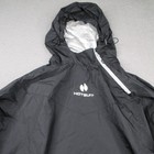 Hotsuit Sauna Jacket Mens Xl Black Lightweight Hooded Pullover