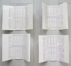 Lot Of 5 Vintage Public Service New Jersey Psnj Express Bus Timetables Phila  Nj