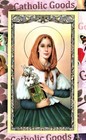 Prayer In Honor Of St  Saint Dymphna - Laminated  Holy Card 800-1763