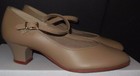  Character Shoes Ch ladies Tan  3504 Leathersole 1 5  Heel Musical Theater
