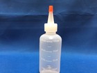 12 Pack Of 4oz  120ml  Plastic Boston Round Squeeze Bottles   Yorker Caps Ldpe