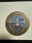 1994 Luxor Las Vegas  10 Silver Strike King Tut  999 Silver Casino Token