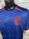 Uswnt Blue Away Nike Team Usa World Cup Soccer Jersey Men   s Size Large