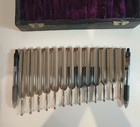 Vtg Deagan Chicago Deagan Toneometer Tuning Forks Set Of-13