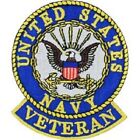 United States Navy Veteran  3-1 2   Military Patch Pm5126 Ee
