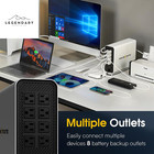 1000va 600w Lithium Ups Battery Backup And Surge Protector  Backup Battery Power