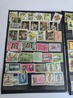 World Stamp Collection Job Lot Dinosaurs Cook Islands Art Jamaica Nigeria Tanzan