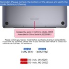New For Macbook Pro A2338  13in  2020 2022  Lcd Screen Display Replacement A   