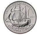 1776-2026 P d Mayflower Compact   Revolutionary War Quarters 4coin Set