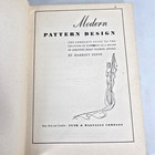 Vintage Modern Pattern Design Harriet Pepin Hc Fashion Sewing 1945 Book Vtg