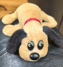 Vintage Pound Puppies Puppy Tonka 1985 Original Brown Plush 8  Stuffed Animal 