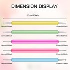 5 Pcs Pattern Tracing Stylus Dotting Tools Set Multicolour