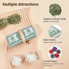 Us-dollar Catnip Cat Kicker Toy Filled Toys For Indoor Halloween Christmas Inter
