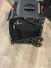 Zuca Black Rolling Travel Bag- Ice Skating  Roller Skating  Disc Golf