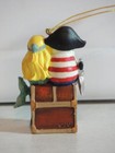 Pirate Santa Mermaid Ornament Nautical Beach Holiday Decoration Lajolla Souvenir