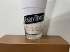 Vintage Early Times  the True Old-style Kentucky Bourbon  Large Rocks Glass