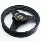 For Py50 Pw50 Peewee Black Front   Rear Rim Wheel Rm03k Set