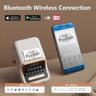 Wireless Mini Retro Label Maker Machine With Tape bluetooth Portable Thermal Sti