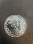 1991 Gibraltar Corgi Coin-pobjoy Mint 1 Oz Troy 999  Silver  W capsule