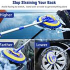 Microfiber Car Wash Brush Cleaning Mop Auto Truck 47 5  Long Handle Extension