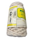Maxi Cord Macrame 55 Yds Makes 1 Plant Hanger Mop Cord Tan Flecks Usa Vtg