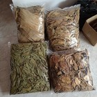 500pc Dried Mango Guava Jack Fruit Banana Leaves Aquarium Shrimp Betta Fish Care