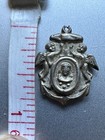 Rare Miniature Antique Silver Keepsake Pendant - Hidden Space Available 1 4 