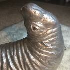 Vintage Arthur Court 1982 Aluminum Sea Lion Wine Cooler Champagne Ice Bucket