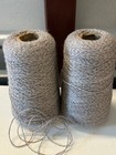 Lot 2 Cone Spool  2 Novelty Peruvian Wool Baby Alpaca Yarn 1lb 4oz 582gr 9008 A