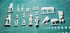 1 35resin Figures Model 4 German Car Mounted Soldiers In Ww Ii  w package 