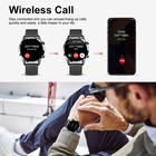 Smart Watch Men Fitness Tracker Waterproof Bluetooth Call For Iphone Samsung