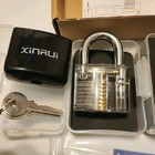 Xinrui Lock  Practice Kit With Transparent Locks  Keys  And  Picks Brand New    