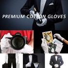 10 Pairs Archival Photo Gloves For Handling Art  Jewelry  Film  Coins
