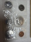 1962 Canada Prooflike Mint Set Pl 6 Coins Ogp Original Envelope  1 11 Oz Silver