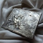 Antique 1917 Devreese Ww1 War Orphan Handicap French Silver Bronze Medal Paris