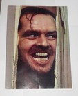 The Shining Poster Heres Johnny Jack Nicholson Stanley Kubrick Stephen King Movi