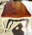 Louis-xv Country French Antique Dining Table Large