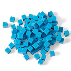 Blue Plastic Base Ten Unit Blocks  Place Value Blocks  Counting Cubes For Kids M